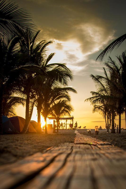Beach Front Bungalows At The Coconut Canoa Exterior photo